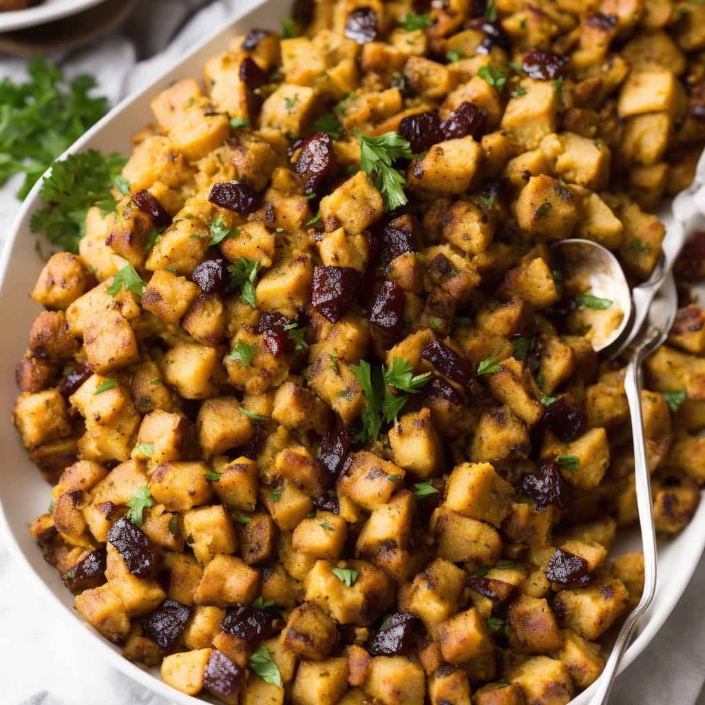 Lightly spiced Christmas stuffing