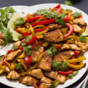 Lightly Spiced Fish Fajitas