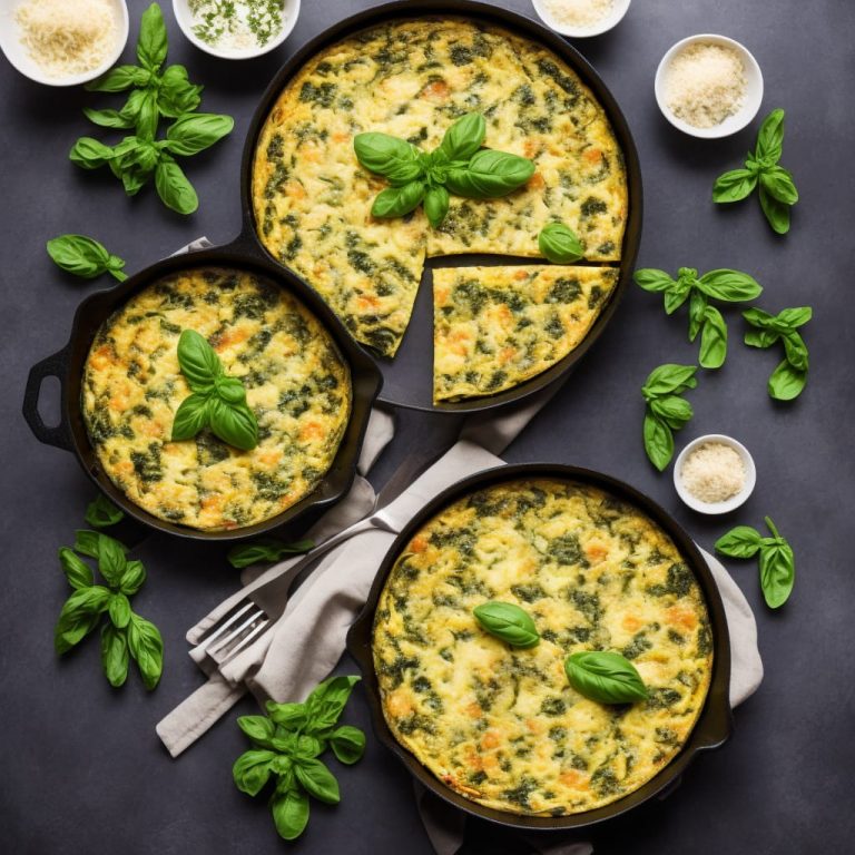 Linguine & Pesto Frittata Recipe