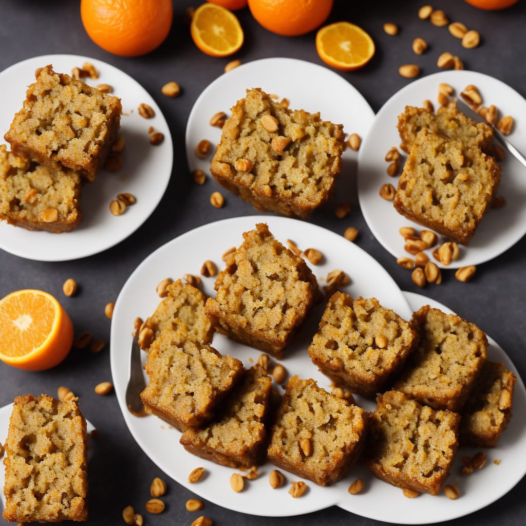 Little Carrot Cakes with Orange & Honey Syrup