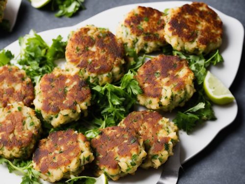 Little Crab Cakes & Herby Tartare