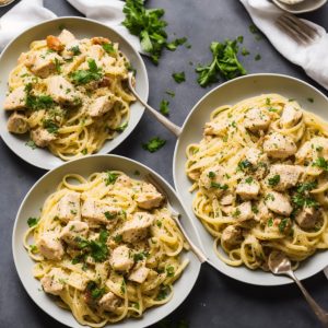 Chicken And Shrimp Carbonara Recipe | Recipes.net