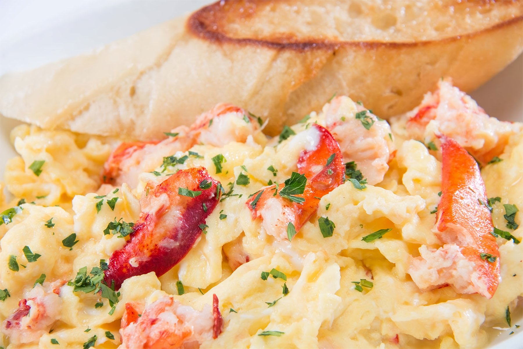 Lobster Scrambled Eggs