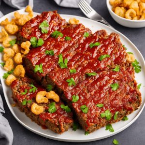 Low-Carb Meatloaf with Pork Rinds