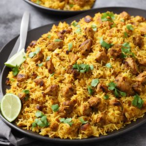 Low-Fat Chicken Biryani