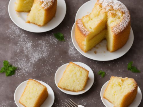 Lychee Butter Cake