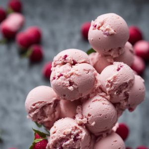 Lychee & Rosewater Ice Cream