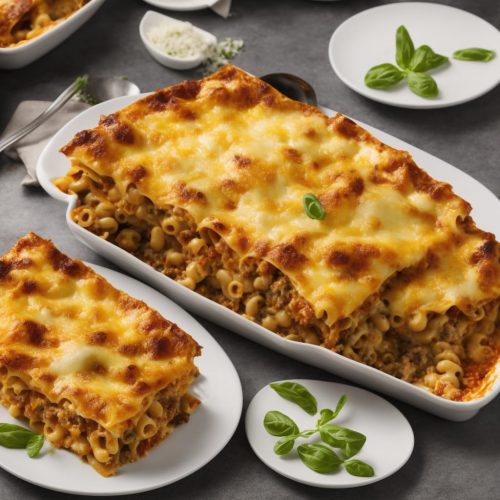 Macaroni Cheese Lasagne Recipe