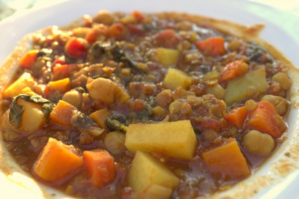 Make-Ahead Vegetarian Moroccan Stew Recipe