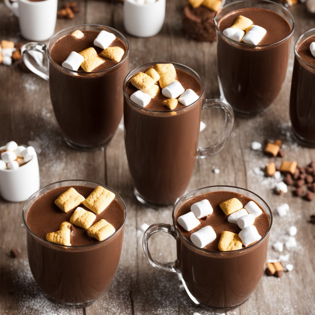 Malt Hot Chocolate S'mores
