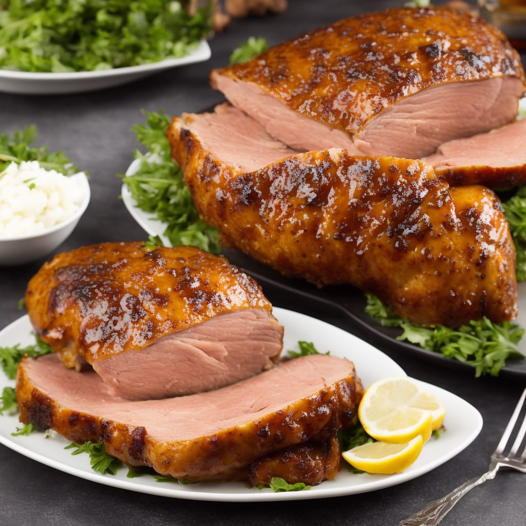 Maple & Mustard Glazed Ham