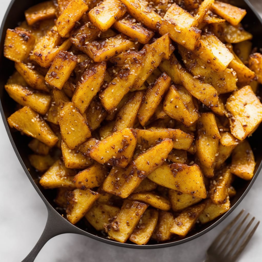 Maple Spiced Parsnips