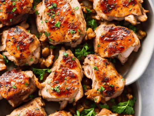 Marinated Boneless Skinless Smoked Chicken Thighs Recipe