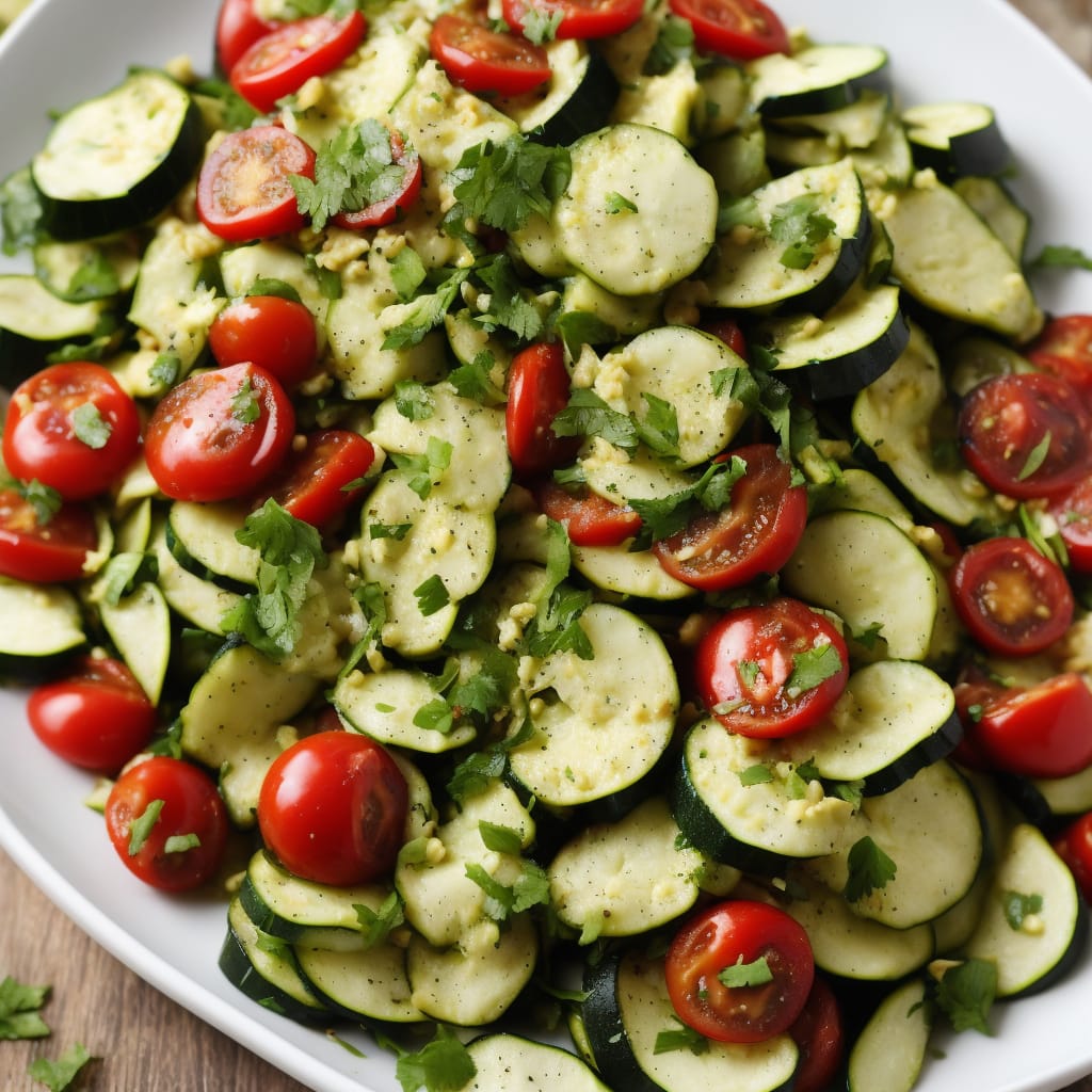 Marinated Courgette Salad