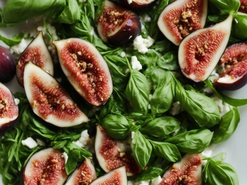 Marinated Figs with Prosciutto, Mozzarella & Basil