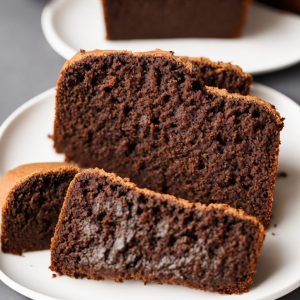 Marzipan Chocolate Loaf Cake