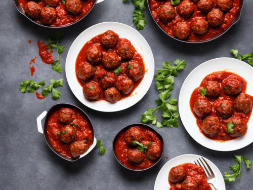 Meatballs with Spicy Chipotle Tomato Sauce