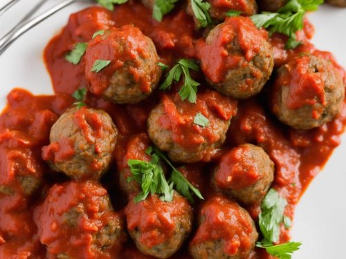 Meatballs with Vine Tomato Sauce