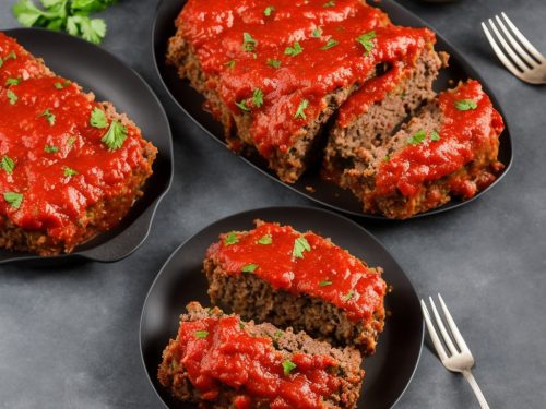 Meatloaf with Tomato Sauce