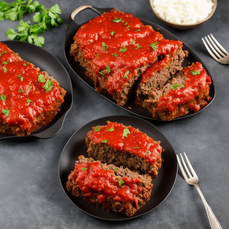 Meatloaf with Tomato Sauce Recipe | Recipes.net