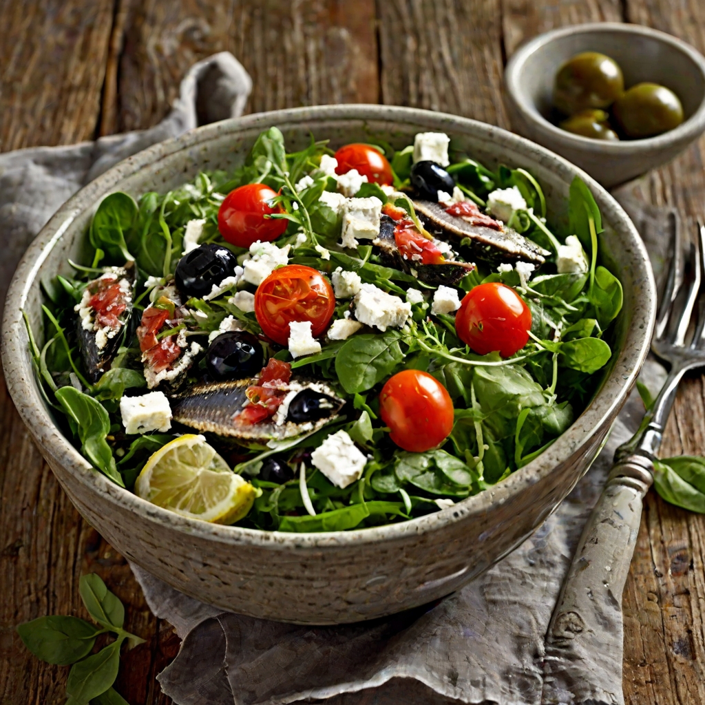 Mediterranean Sardine Salad