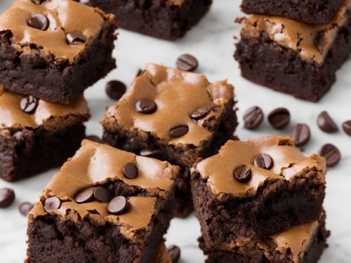 Melt-in-the-middle espresso martini brownies