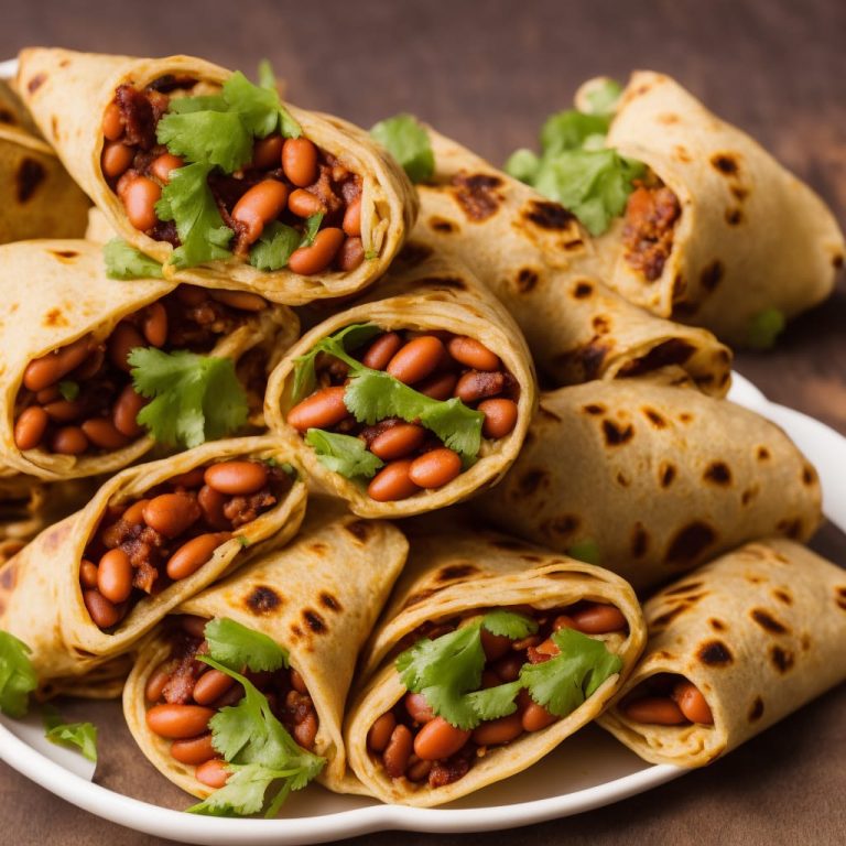 Melting Chilli Bean Wraps Recipe
