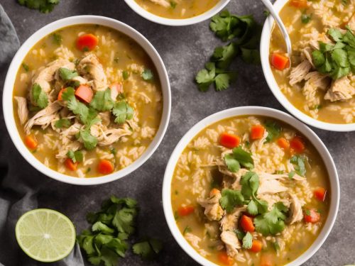Mexican Chicken and Rice Soup (Sopa de Pollo y Arroz)