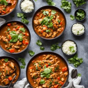 Mexican Chicken Stew with Quinoa & Beans