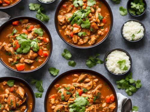 Mexican Chicken Stew with Quinoa & Beans