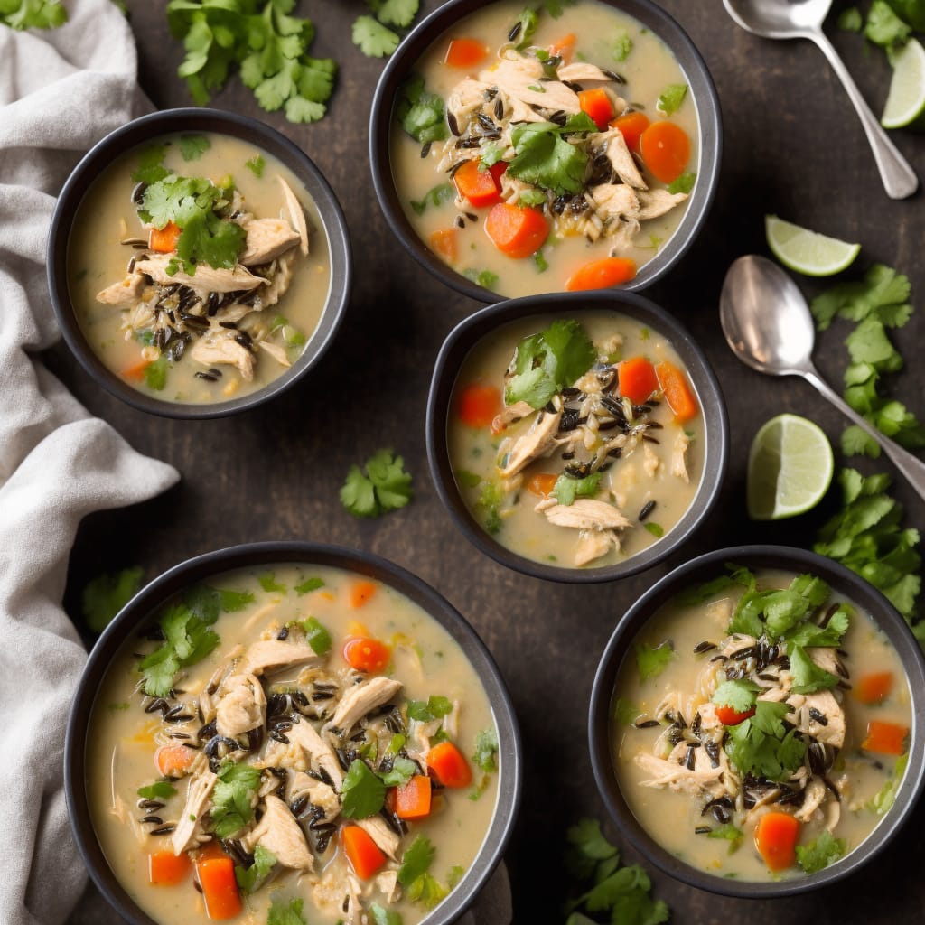 Mexican Chicken & Wild Rice Soup
