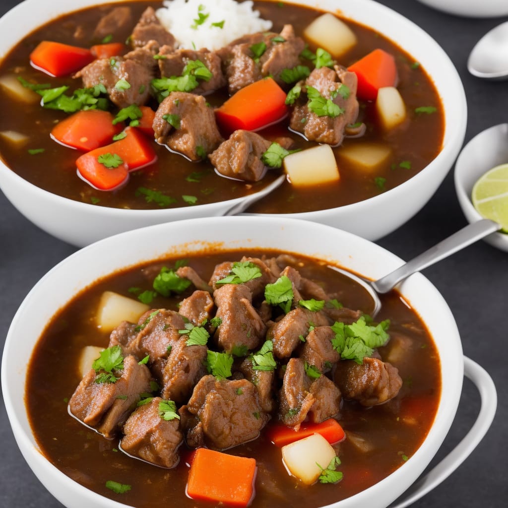 Mexican Oxtail Beef Soup