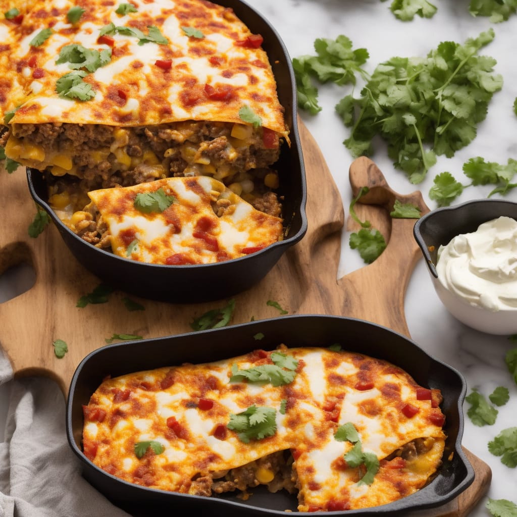 Mexican Quesadilla Casserole