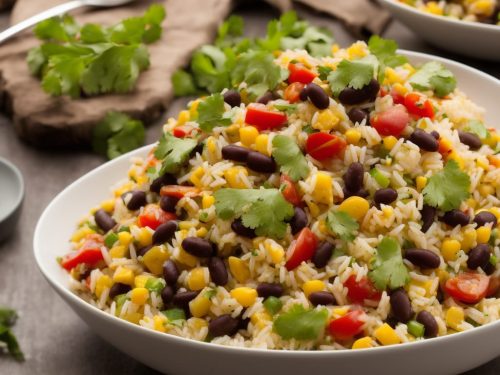Mexican Rice & Bean Salad