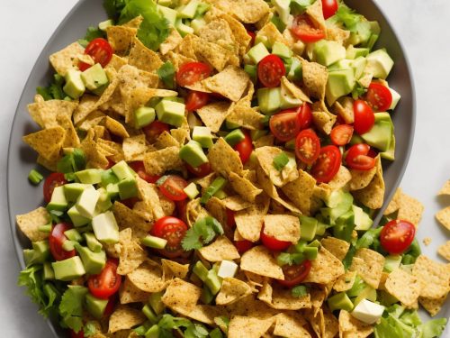 Mexican Salad with Tortilla Croutons