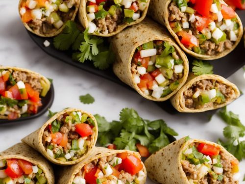 Mexican Wraps with Simple Salsa