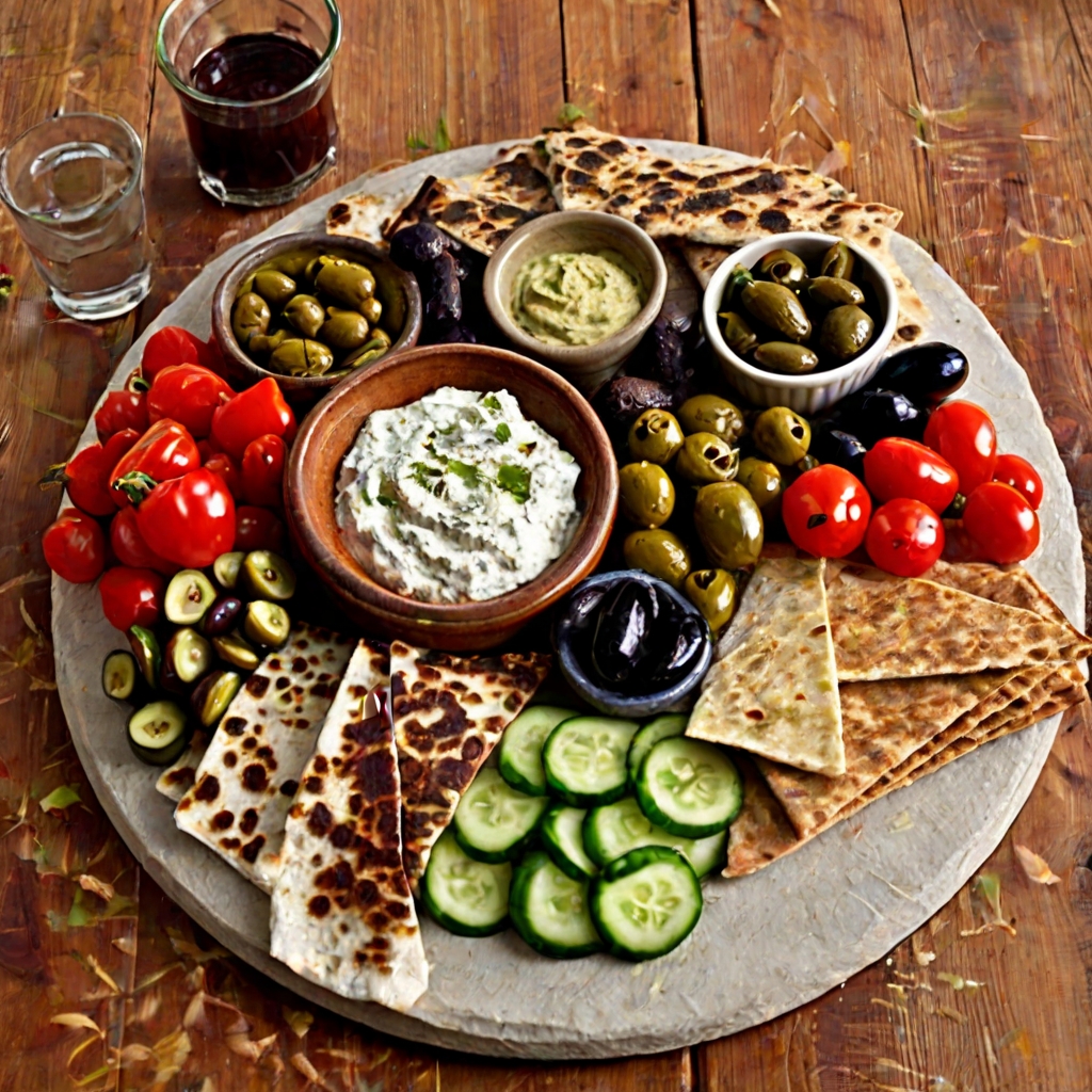 Meze-style Sharing Board