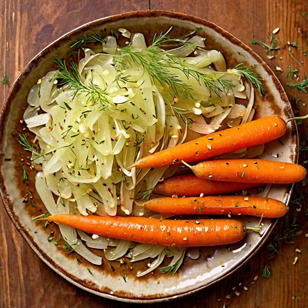 Microwave Honey & Fennel-Glazed Carrots Recipe
