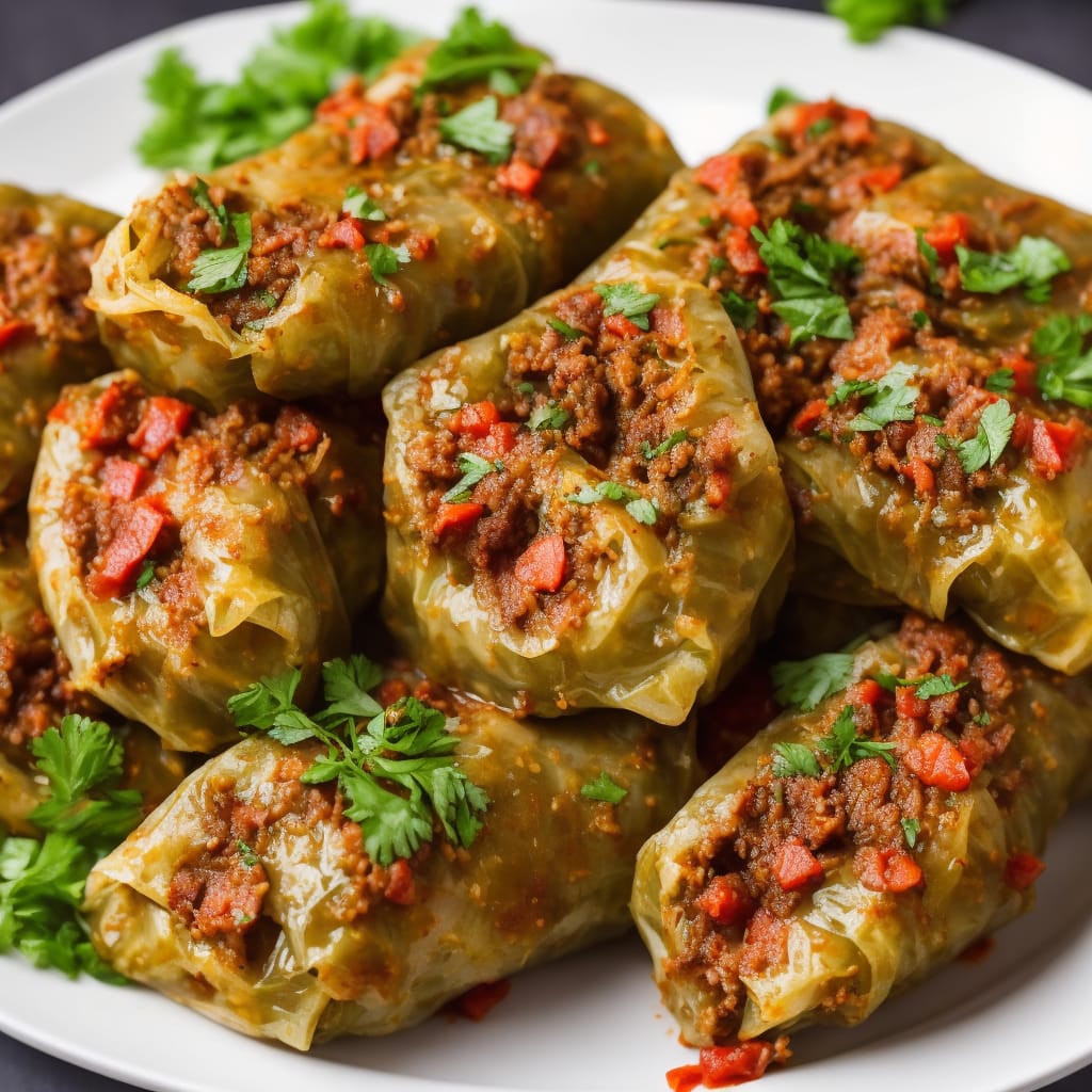 Middle Eastern-style Cabbage Rolls