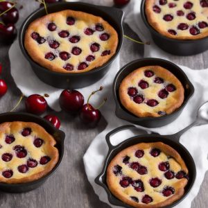 Mini Cherry Clafoutis