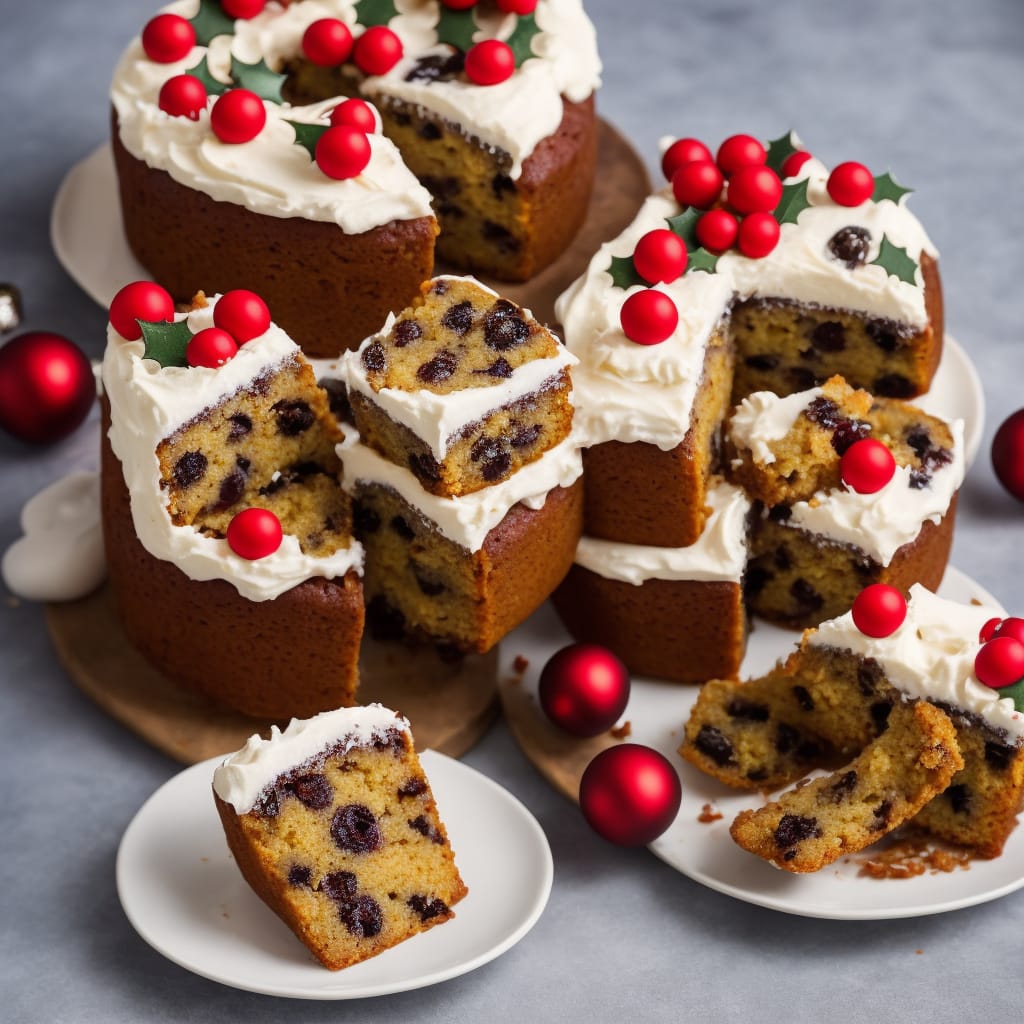 Recipe: Mini Christmas Cakes | Sophie Loves Food