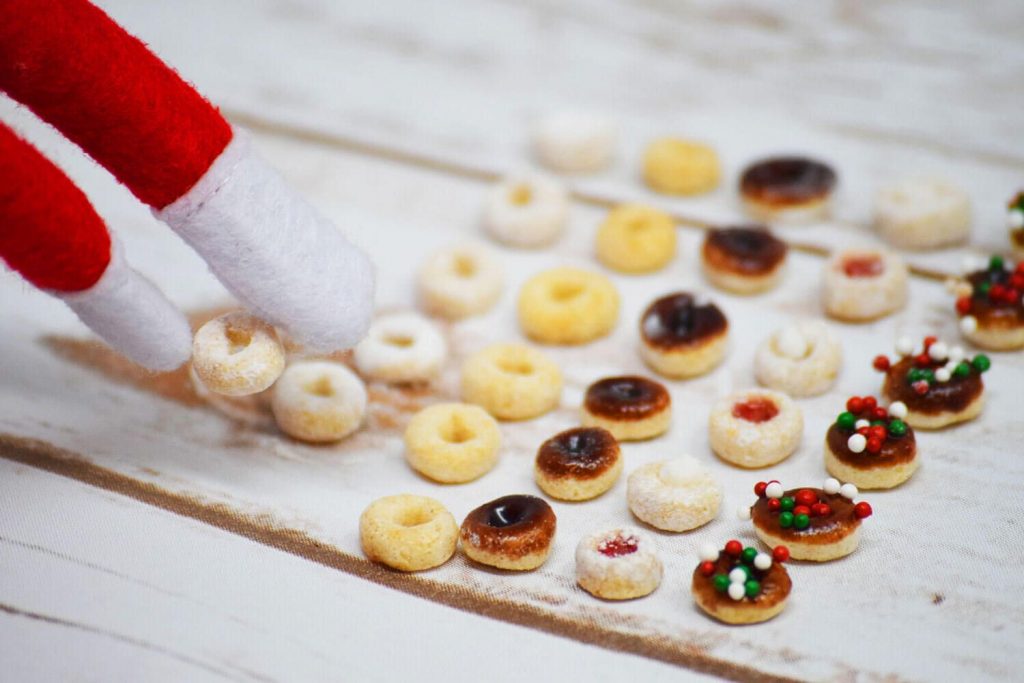 Mini Elf Doughnuts