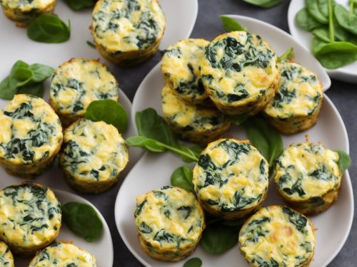 Mini Spinach & Cottage Cheese Frittatas