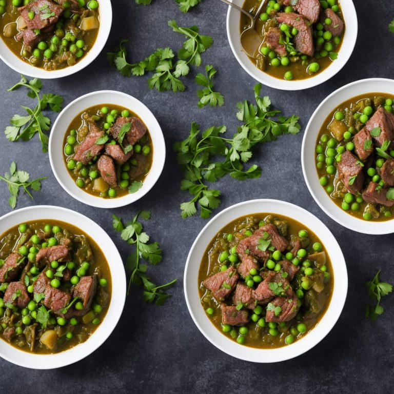 Minted Lamb & Pea Stew Recipe