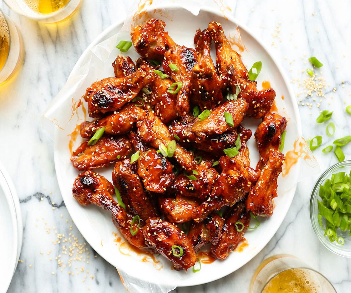 Miso Caramel Chicken Wings