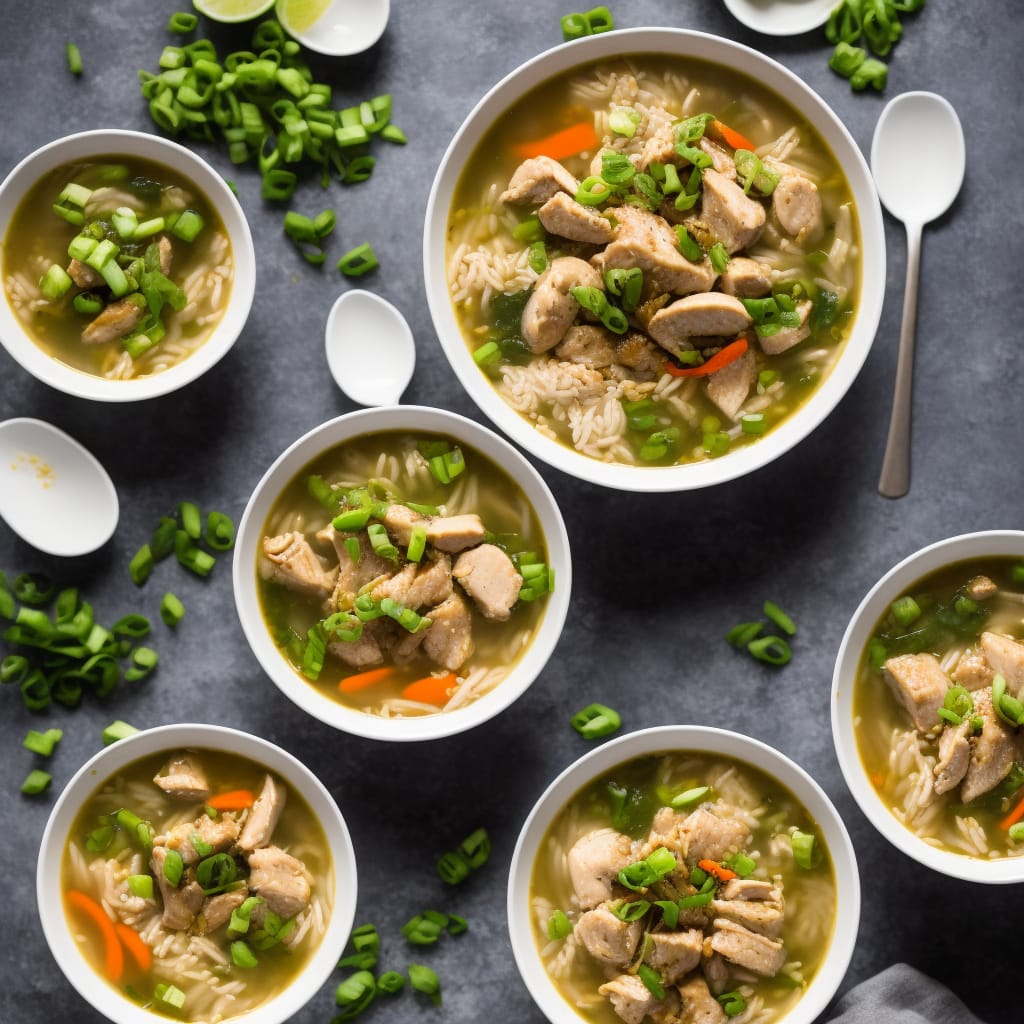 Miso Chicken & Rice Soup