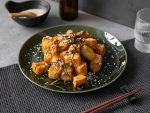 Miso Roasted Tofu with Sweet Potato
