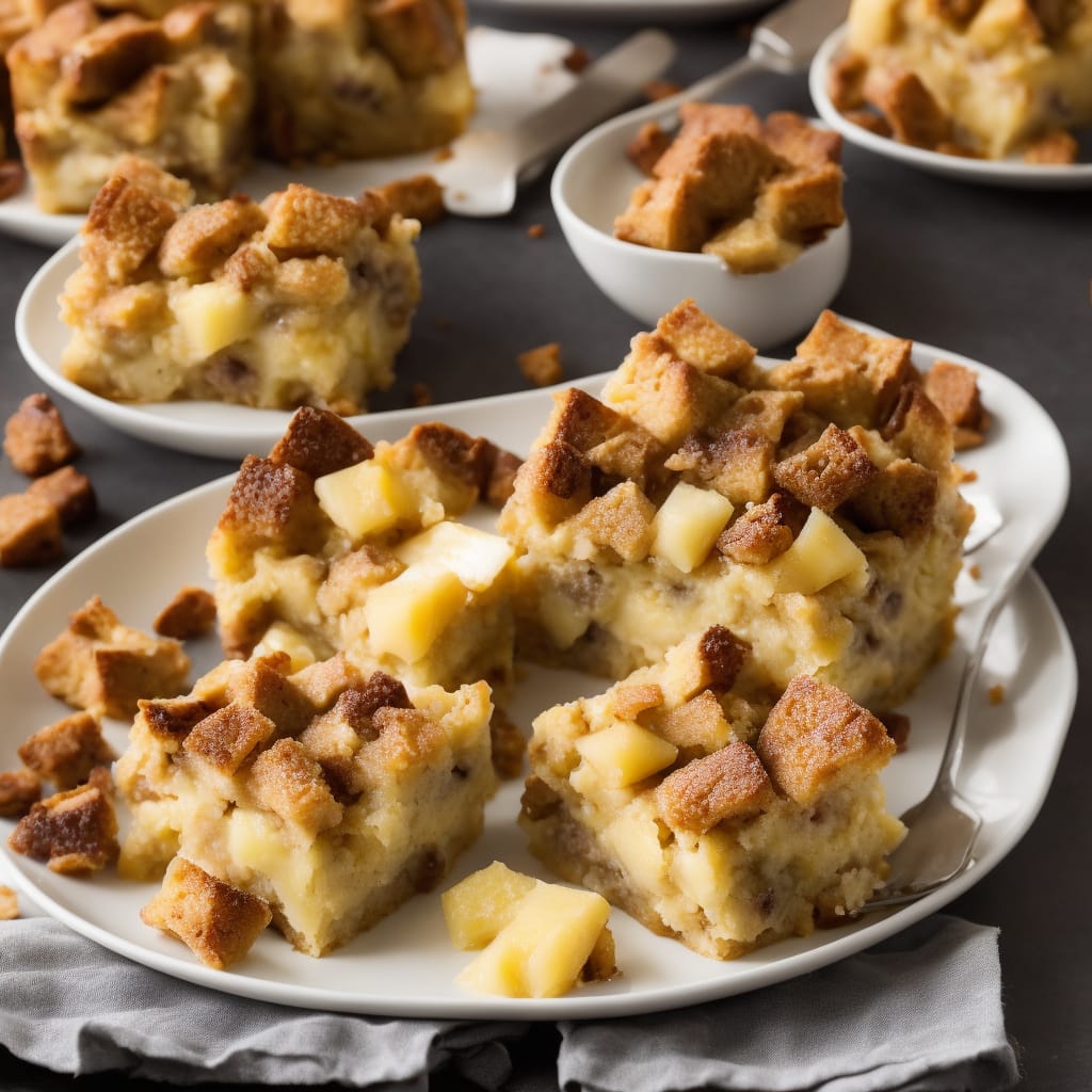 Mom's Pineapple Bread Pudding