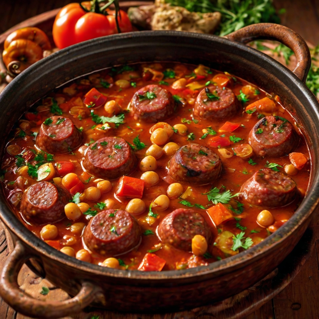 Moroccan Sausage Stew
