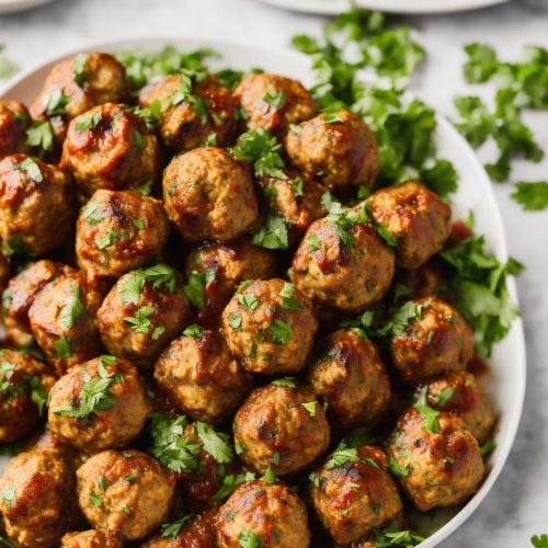 Moroccan Turkey Meatballs with Citrus Couscous Recipe